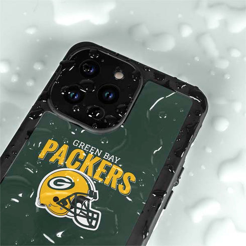 NFL Green Bay Packers Helmet iPhone 14 Pro Max Waterproof Case