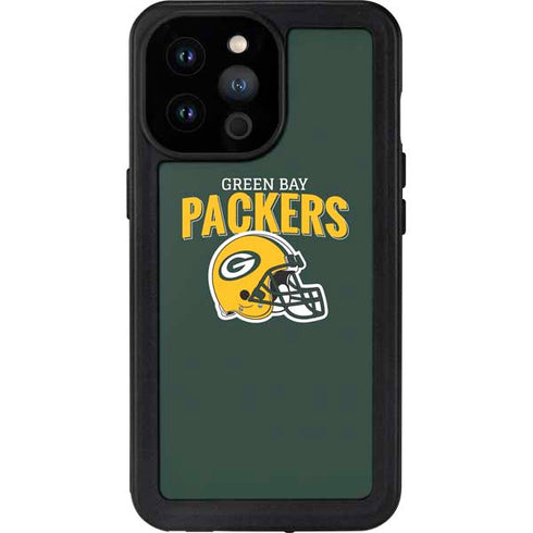 NFL Green Bay Packers Helmet iPhone 14 Pro Max Waterproof Case