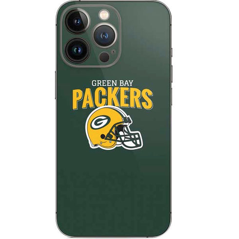 NFL Green Bay Packers Helmet iPhone 14 Pro Skin