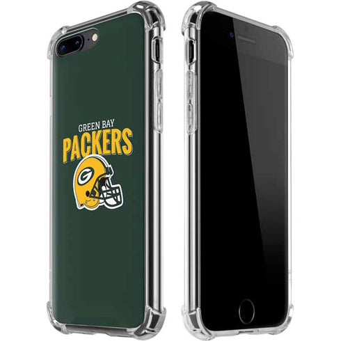 NFL Green Bay Packers Helmet iPhone 7/8 Plus Clear Case