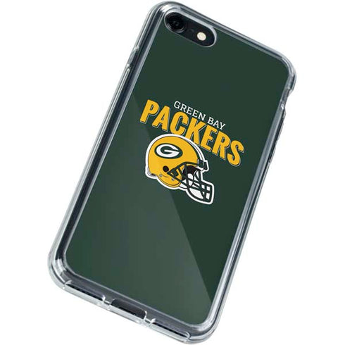 NFL Green Bay Packers Helmet iPhone SE (2nd & 3rd Gen) Clear Case