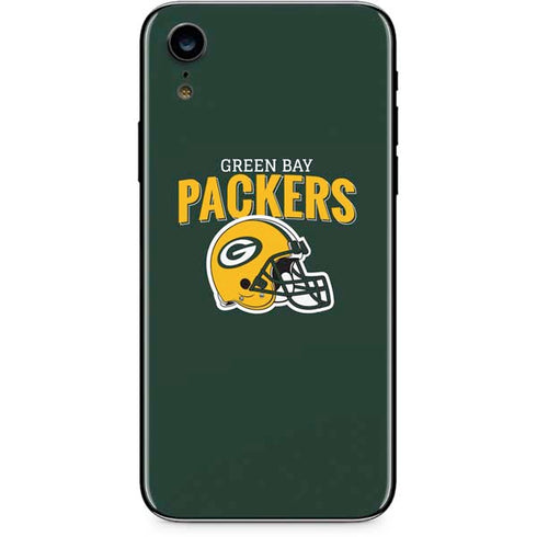 NFL Green Bay Packers Helmet iPhone XR Skin