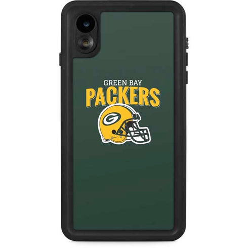 NFL Green Bay Packers Helmet iPhone XR Waterproof Case