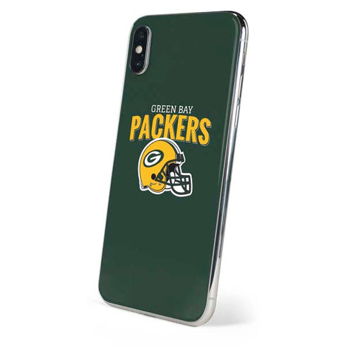 NFL Green Bay Packers Helmet iPhone XS Skin