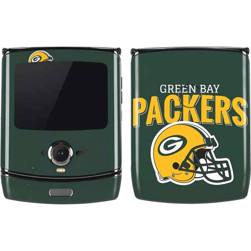 NFL Green Bay Packers Helmet Motorola RAZR Skin
