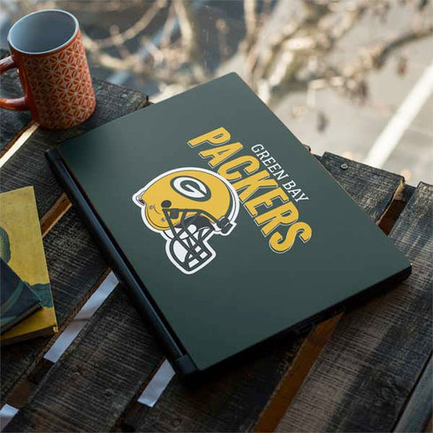 NFL Green Bay Packers Helmet MSI GS65 Stealth Laptop Skin