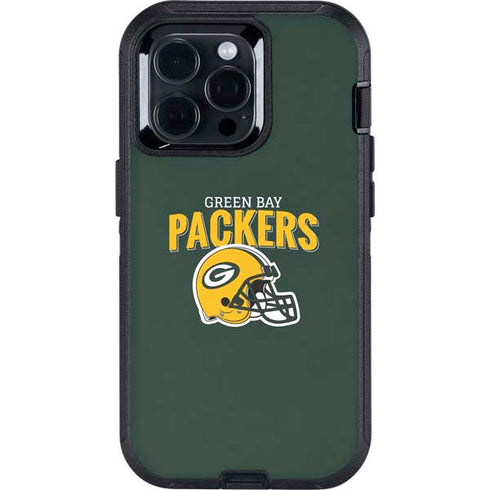 NFL Green Bay Packers Helmet Otterbox Defender iPhone Skin