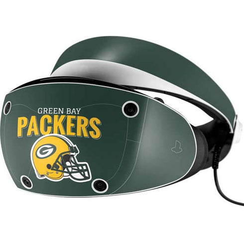 NFL Green Bay Packers Helmet PlayStation VR2 Skin