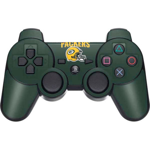 NFL Green Bay Packers Helmet PS3 Dual Shock wireless controller Skin