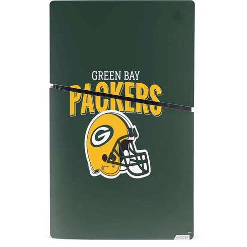 NFL Green Bay Packers Helmet PS5 Slim Digital Edition Console Skin