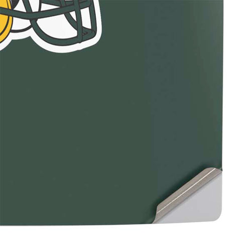 NFL Green Bay Packers Helmet PS5 Slim Digital Edition Console Skin