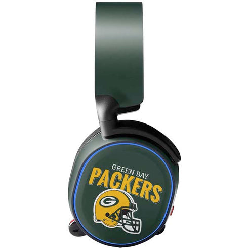 NFL Green Bay Packers Helmet SteelSeries Arctis 3 Skin
