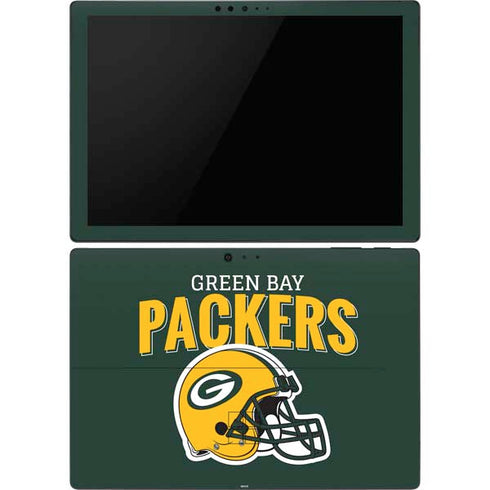 NFL Green Bay Packers Helmet Surface Pro 6 Skin