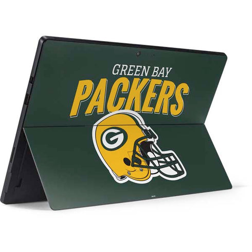 NFL Green Bay Packers Helmet Surface Pro 6 Skin