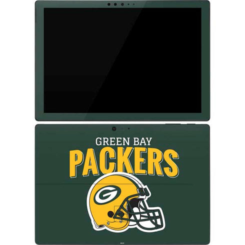 NFL Green Bay Packers Helmet Surface Pro 7 Skin