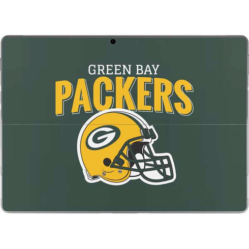 NFL Green Bay Packers Helmet Surface Pro 9 Skin