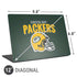 NFL Green Bay Packers Helmet Universal Laptop 12in (9.8 x 6.8in) Skin