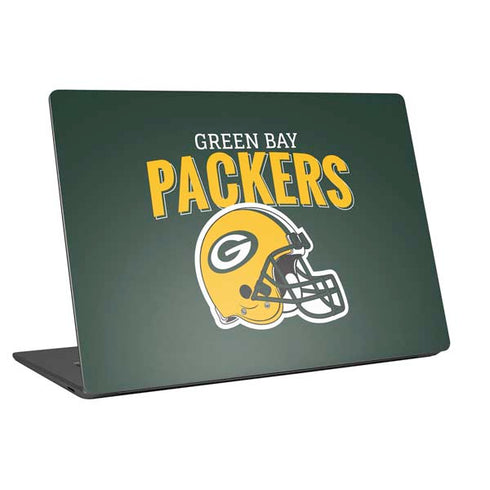 NFL Green Bay Packers Helmet Universal Laptop 15in (12.2 x 8.8in) Skin