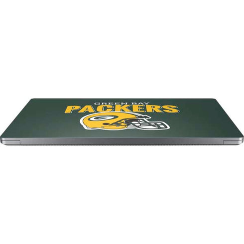 NFL Green Bay Packers Helmet Universal Laptop 15in (12.2 x 8.8in) Skin