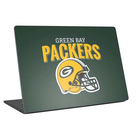 NFL Green Bay Packers Helmet Universal Laptop 18in (14.6 x 10.6in) Skin