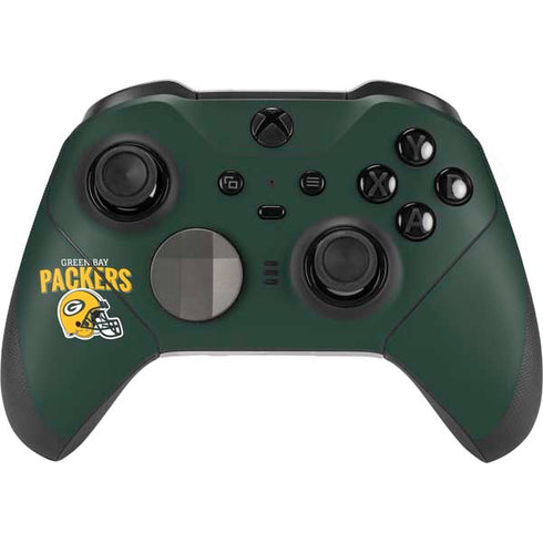 NFL Green Bay Packers Helmet Xbox Elite Wireless Controller Series 2 Skin