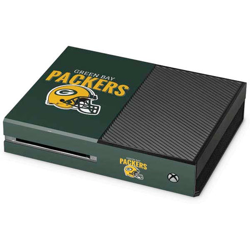 NFL Green Bay Packers Helmet Xbox One Console Skin