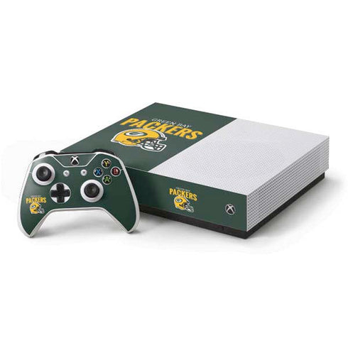 NFL Green Bay Packers Helmet Xbox One S All-Digital Edition Bundle Skin