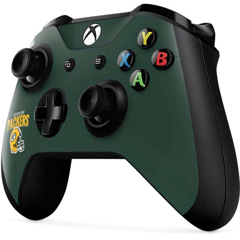 NFL Green Bay Packers Helmet Xbox One X Controller Skin
