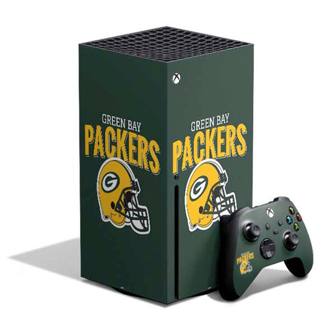 NFL Green Bay Packers Helmet Xbox Series X Bundle Skin