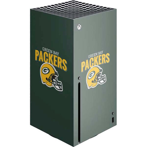 NFL Green Bay Packers Helmet Xbox Series X Console Skin