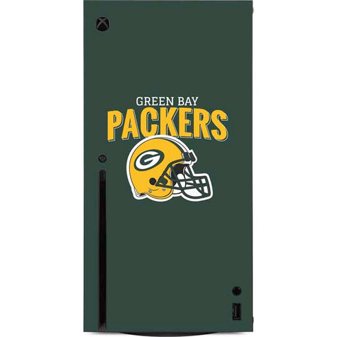 NFL Green Bay Packers Helmet Xbox Series X Console Skin