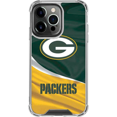NFL Green Bay Packers iPhone 13 Pro Clear Case