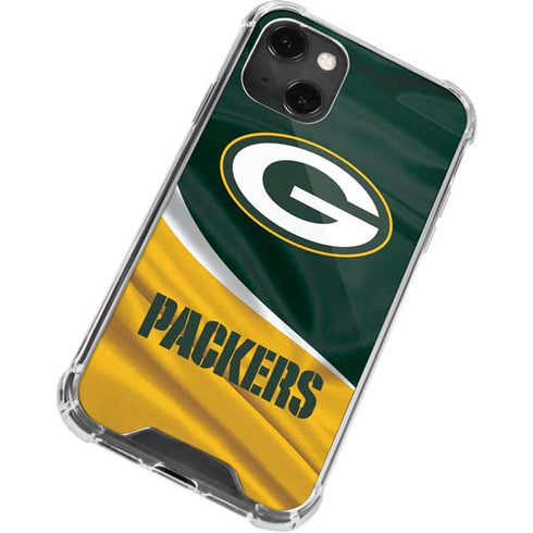 NFL Green Bay Packers iPhone 14 Plus Clear Case