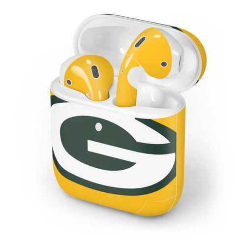 NFL Green Bay Packers Large Logo Apple AirPods 2 Skin