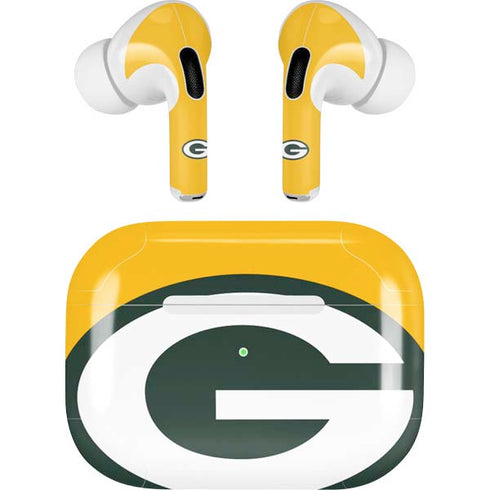 NFL Green Bay Packers Large Logo Apple AirPods Pro Skin