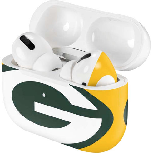 NFL Green Bay Packers Large Logo Apple AirPods Pro Skin