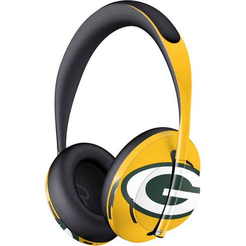 NFL Green Bay Packers Large Logo Bose Noise Cancelling Headphones 700 Skin