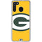 NFL Green Bay Packers Large Logo Galaxy A21 Clear Case