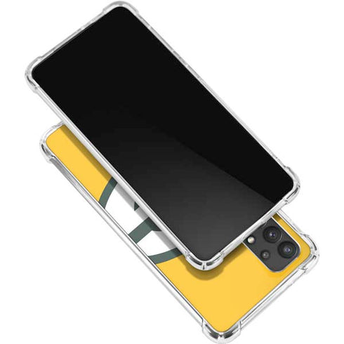 NFL Green Bay Packers Large Logo Galaxy A32 5G Clear Case