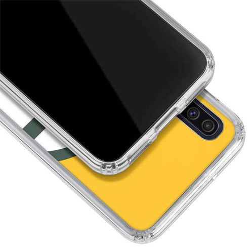 NFL Green Bay Packers Large Logo Galaxy A50 Clear Case