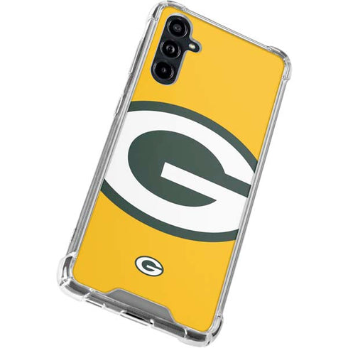 NFL Green Bay Packers Large Logo Galaxy A54 5G Clear Case