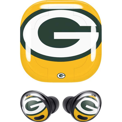 NFL Green Bay Packers Large Logo Galaxy Buds Pro Skin