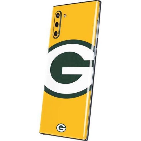 NFL Green Bay Packers Large Logo Galaxy Note 10 Skin