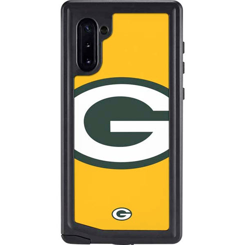 NFL Green Bay Packers Large Logo Galaxy Note 10 Waterproof Case