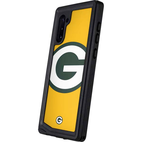 NFL Green Bay Packers Large Logo Galaxy Note 10 Waterproof Case