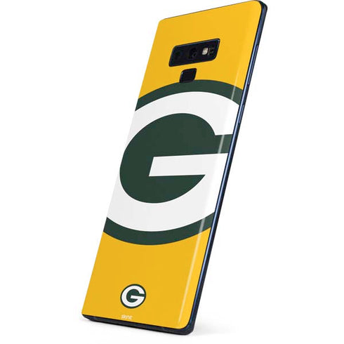 NFL Green Bay Packers Large Logo Galaxy Note 9 Skin