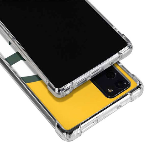 NFL Green Bay Packers Large Logo Galaxy Note20 5G Clear Case