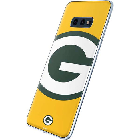 NFL Green Bay Packers Large Logo Galaxy S10e Skin