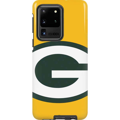 NFL Green Bay Packers Large Logo Galaxy S20 Ultra 5G Pro Case