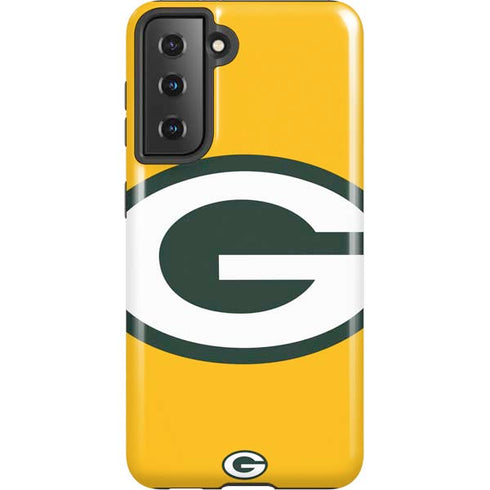NFL Green Bay Packers Large Logo Galaxy S21 5G Pro Case